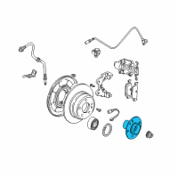 OEM BMW 323Ci Drive Flange Hub Diagram - 33-41-1-093-567