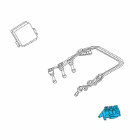 OEM Kia Optima Ignition Coil Assembly Diagram - 2730137100