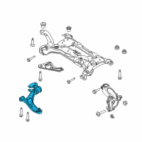 OEM 2015 Ford C-Max Lower Control Arm Diagram - BV6Z-3078-G