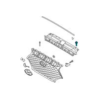 OEM Hyundai Genesis Coupe Bolt Diagram - 96491-1E000