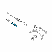 OEM 2004 Infiniti M45 Repair Kit-Seal, Outer Diagram - 39241-73L00