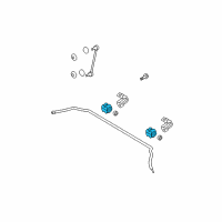 OEM 2007 Hyundai Elantra Bush-Stabilizer Bar Diagram - 55513-2G100