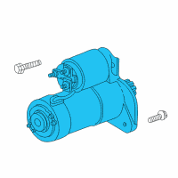 OEM 2004 Jeep Wrangler Starter Motor Diagram - 56041012AE