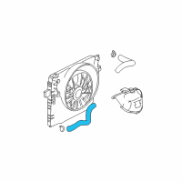 OEM 2003 Jeep Grand Cherokee Hose-Radiator Outlet Diagram - 52079401AB