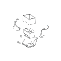 OEM 2006 Dodge Ram 1500 Battery Negative Wiring Diagram - 5029567AC