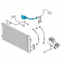 OEM 2016 BMW i3 Suction Pipe Diagram - 64-53-9-291-270