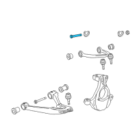 OEM 2016 Chevrolet Tahoe Adjust Bolt Diagram - 11601736