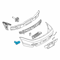 OEM 2010 BMW 528i Painted Ultrasonic Transducer Diagram - 66-20-2-180-149