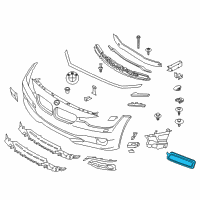 OEM 2015 BMW 328i GT xDrive Side Marker Light, Right Diagram - 63-14-7-295-504