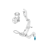 OEM 2011 Toyota Tacoma Return Tube Diagram - 44416-04060