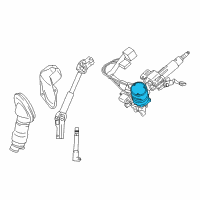 OEM 2010 Toyota RAV4 Motor Assembly Diagram - 80960-42020