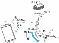 OEM 2022 Chevrolet Corvette Hoses Diagram - 84369152