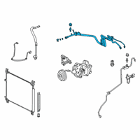 OEM 2019 Lexus RX350L Tube & Accessory Assembly Diagram - 88710-48770