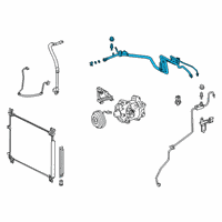 OEM 2020 Lexus RX350L Tube & Accessory Ass Diagram - 88710-48810