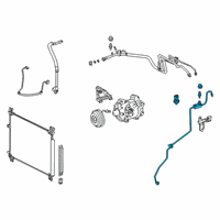 OEM 2018 Lexus RX350L Tube & Accessory Assembly Diagram - 88710-48580