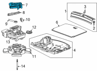 OEM Buick Encore GX Jack Diagram - 42743996