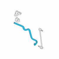 OEM Toyota Sienna Stabilizer Bar Diagram - 48811-AE010