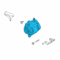 OEM 2000 Chevrolet Tracker Engine Electrical GENERATOR Diagram - 91177201