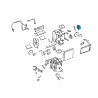 OEM 2012 Cadillac CTS Mode Motor Diagram - 15939657