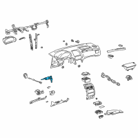 OEM 1999 Toyota Camry Cylinder & Keys Diagram - 89703-33030