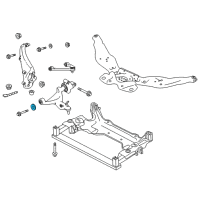 OEM 2015 Nissan 370Z Stopper-Insulator Diagram - 55044-1CA0B