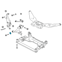 OEM Infiniti Stopper-Insulator Diagram - 55044-1CA0B