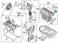 OEM Hyundai Kona Gasket-PCV FKM Diagram - 28313-2J301