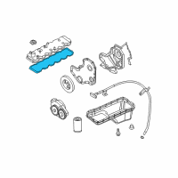 OEM 2008 Dodge Ram 3500 Gasket-Valve Cover Diagram - 5086954AA