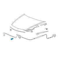 OEM 2010 Honda Accord Holder, Rod Diagram - 91503-TA0-A01