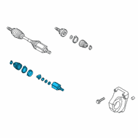 OEM 2022 Jeep Renegade Kit-Stub Shaft Diagram - 68440314AA