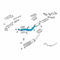 OEM Mercury Gasket Front Bracket Diagram - 1L2Z-5E269-AA