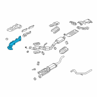 OEM 2002 Mercury Mountaineer Manifold Diagram - 1L2Z-9430-BA