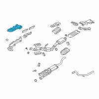 OEM 2009 Mercury Mountaineer Manifold Diagram - 9L3Z-9431-A