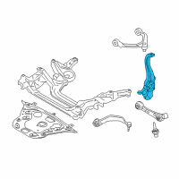 OEM 2017 BMW 740e xDrive Left Carrier Diagram - 31-20-6-884-379