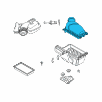 OEM Ford Explorer Upper Cover Diagram - FB5Z-9661-A