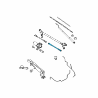 OEM Nissan Xterra Link Assy-Connecting, No 1 Diagram - 28841-EA000