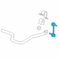 OEM Hummer Link Kit-Rear Stabilizer Shaft Diagram - 94730380