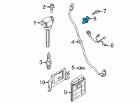 OEM 2020 Hyundai Sonata Sensor-Camshaft Position Diagram - 39350-2S000