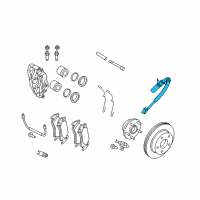 OEM 2007 Dodge Ram 1500 Line-Brake Diagram - 5290686AD