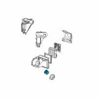 OEM 1985 Buick Regal Fan Kit-Heater/Ac Diagram - 52451060