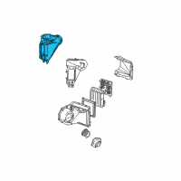 OEM 1992 GMC Safari Case-Outlet Diagram - 3056323