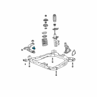 OEM Saturn Stud Kit-Front Lower Control Arm Ball Diagram - 15856323