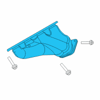 OEM 2010 Jeep Grand Cherokee Exhaust Manifold Diagram - 5037638AD