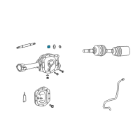 OEM 2008 Jeep Liberty BUSHING-Axle Shaft Diagram - 5066056AB