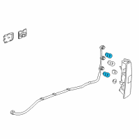 OEM 2013 Chevrolet Silverado 2500 HD Stoplamp Bulb Diagram - 15806441