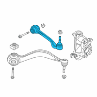 OEM 2022 BMW 330e xDrive Wishbone, Bottom, With Rubber Diagram - 31-10-6-888-856