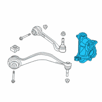 OEM 2022 BMW 330e xDrive SWIVEL BEARING, CAMBER CORRE Diagram - 31-21-6-877-144