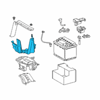 OEM 2017 Toyota Highlander Rear Clamp Diagram - 74440-48020