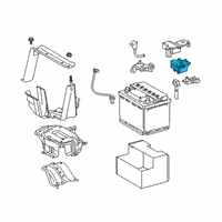 OEM 2016 Lexus RX450h Block Assy, Fusible Link Diagram - 82620-48111