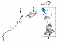 OEM 2021 Jeep Renegade Knob-GEARSHIFT Diagram - 5YQ13LXHAA